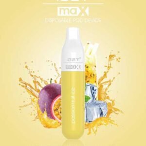 iGET MAX VAPE 2300 PUFF – PASSION FRUIT ICE
